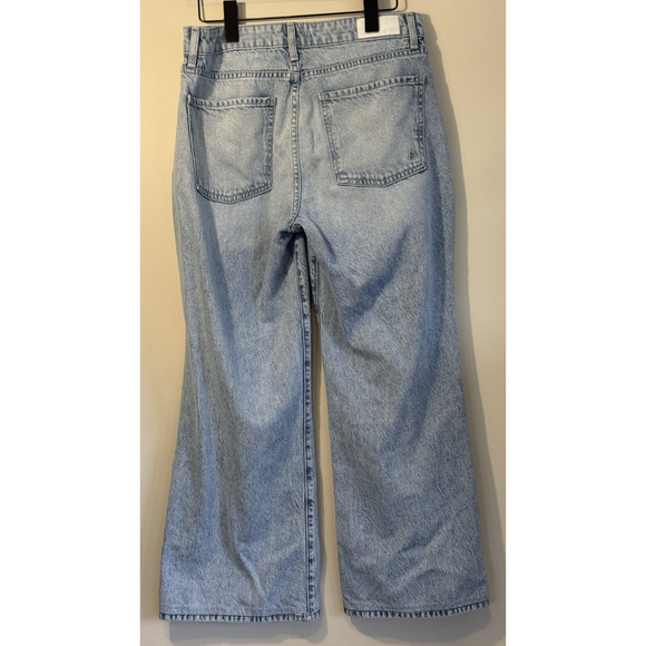 Fidelity Denim Kelli High Full Rise Size 30 Cayman Blue Ankle Length Jeans - Picture 2 of 9